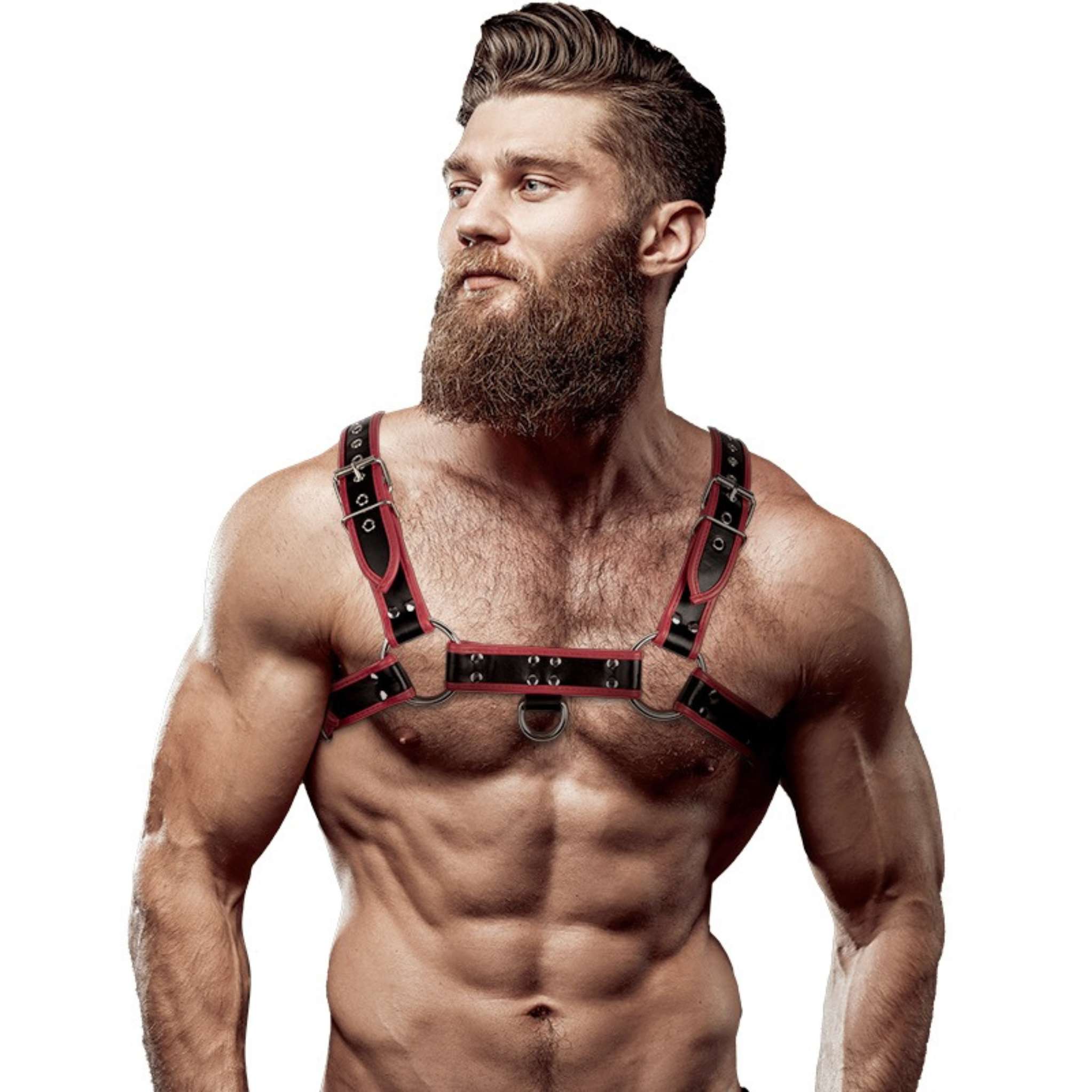 FETISH SUBMISSIVE ATTITUDE BRUSTHARNESS
