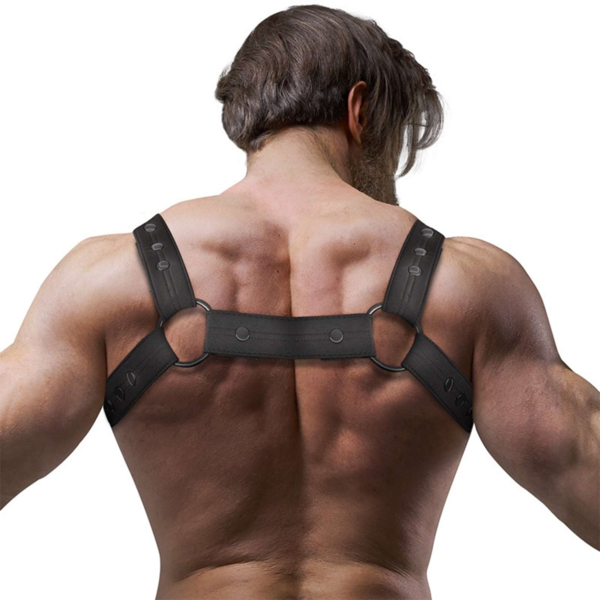 FETISH SUBMISSIVE ATTITUDE NEOPREN SPORT HARNESS