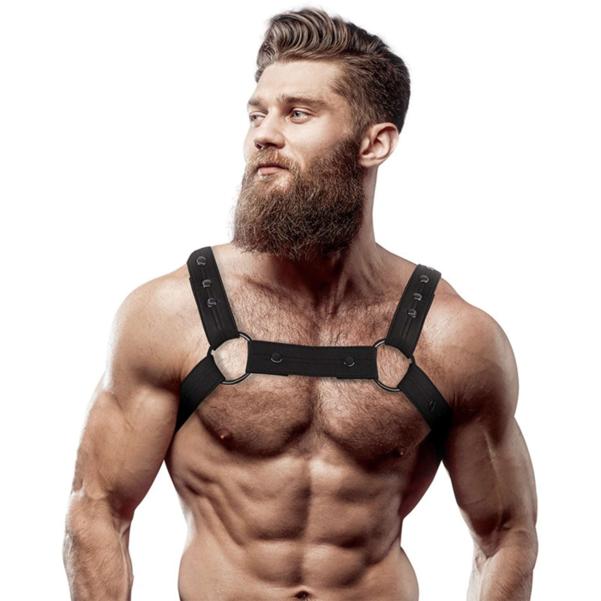 FETISH SUBMISSIVE ATTITUDE NEOPREN SPORT HARNESS