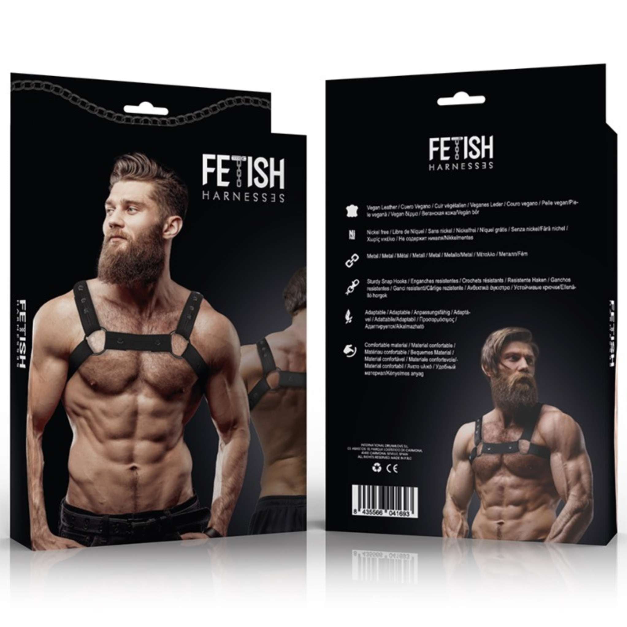 FETISH SUBMISSIVE ATTITUDE NEOPREN SPORT HARNESS