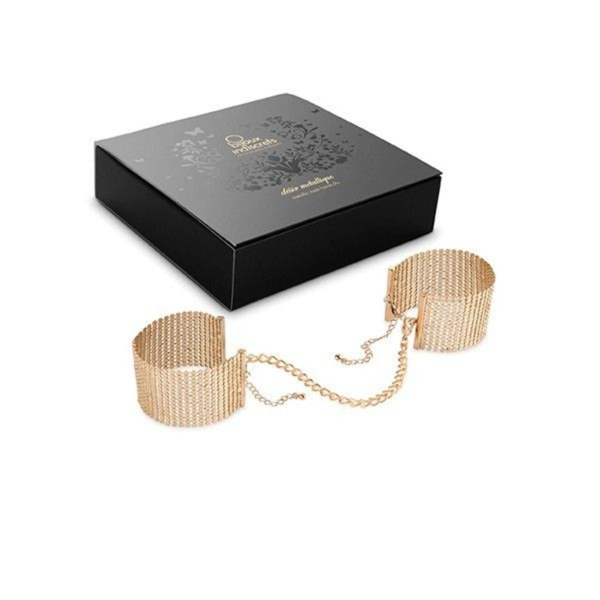 BIJOUX DÉSIR MÉTALLIQUE HANDSCHELLEN in GOLD oder SILBER