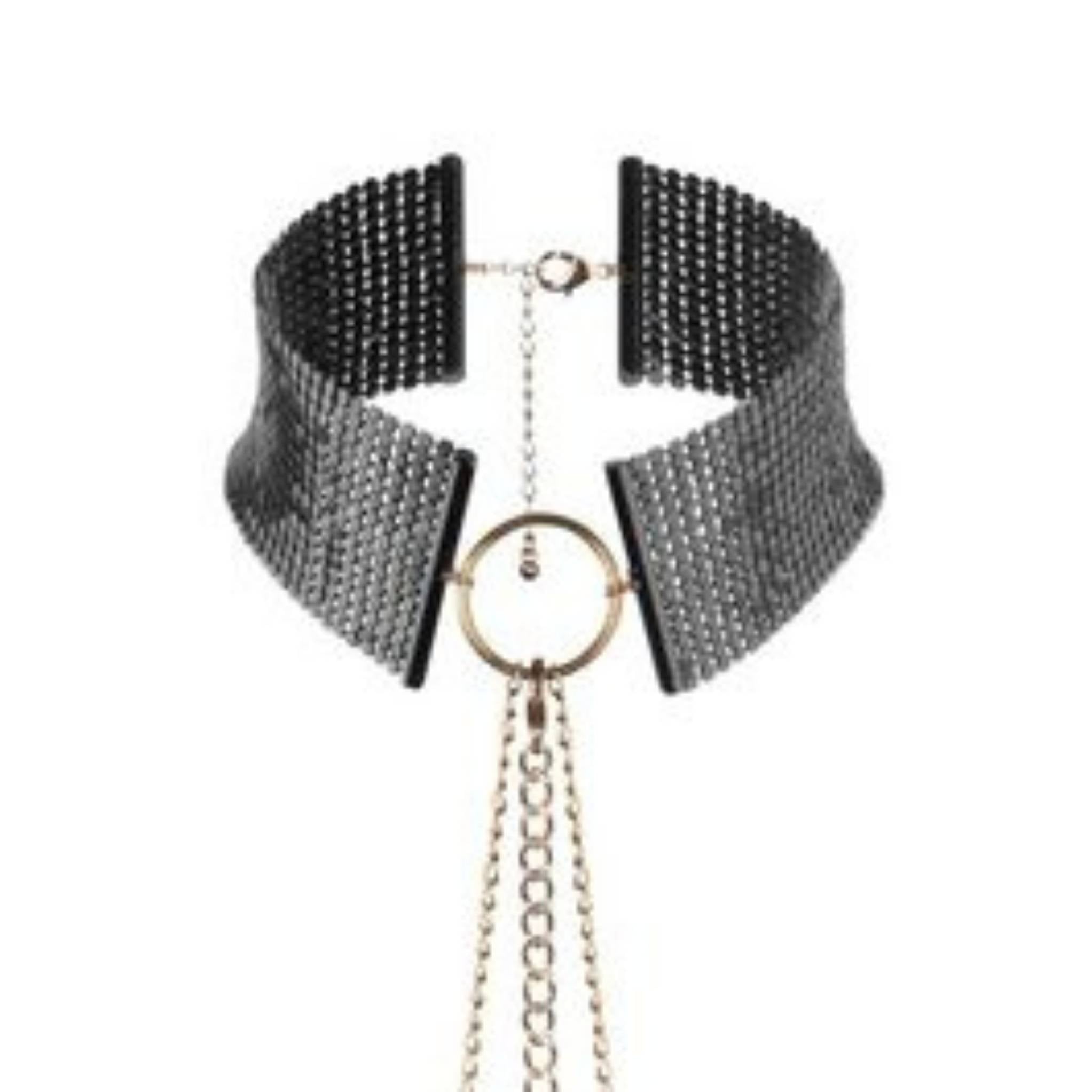 BIJOUX DÉSIR MÉTALLIQUE MASCHENKRAGEN