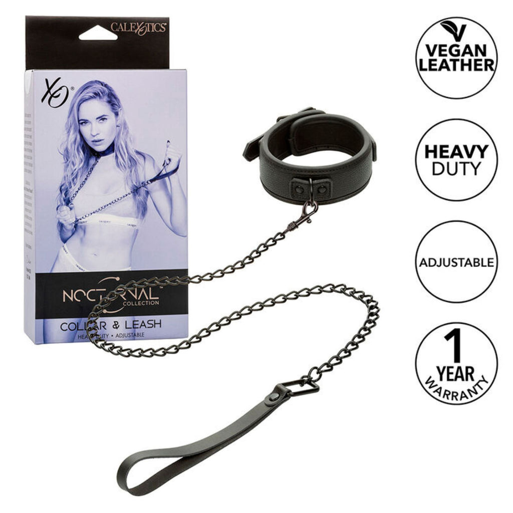 CALEXOTICS NOCTURNAL HALSBAND & LEINE