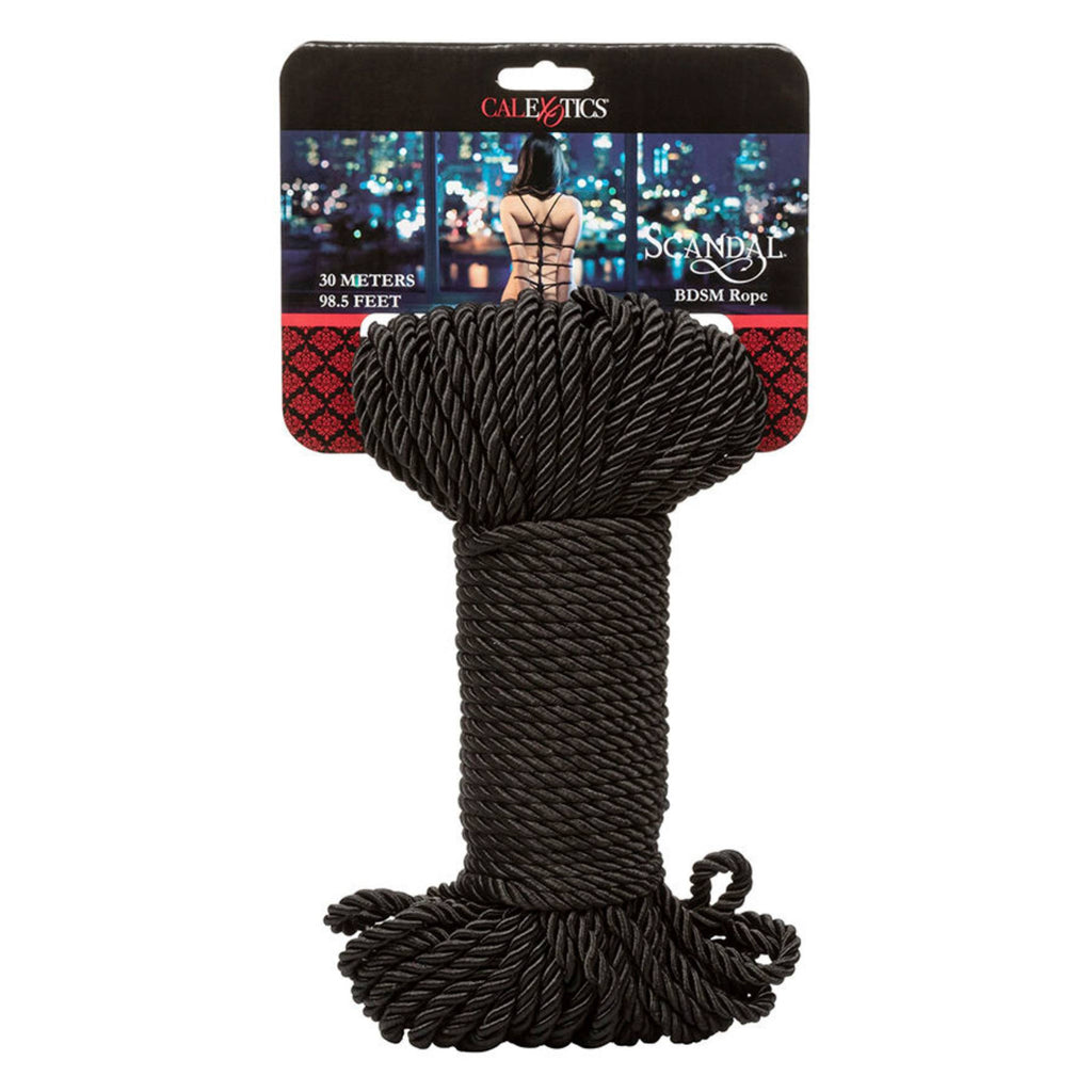 CALEXOTICS SCANDAL SCHWARZES BDSM SEIL 30 M
