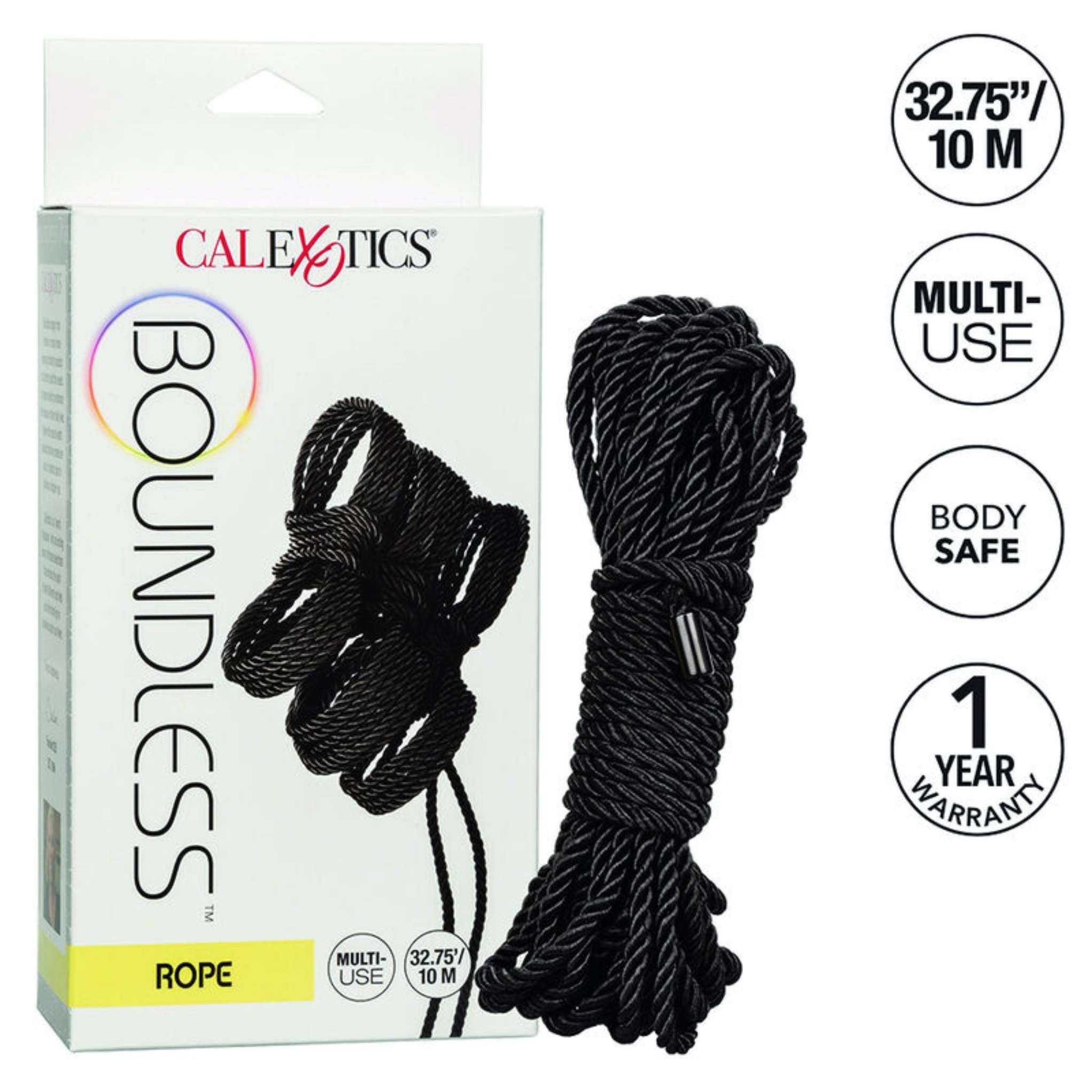 CALEXOTICS BOUNDLESS SEIL 10M SCHWARZ
