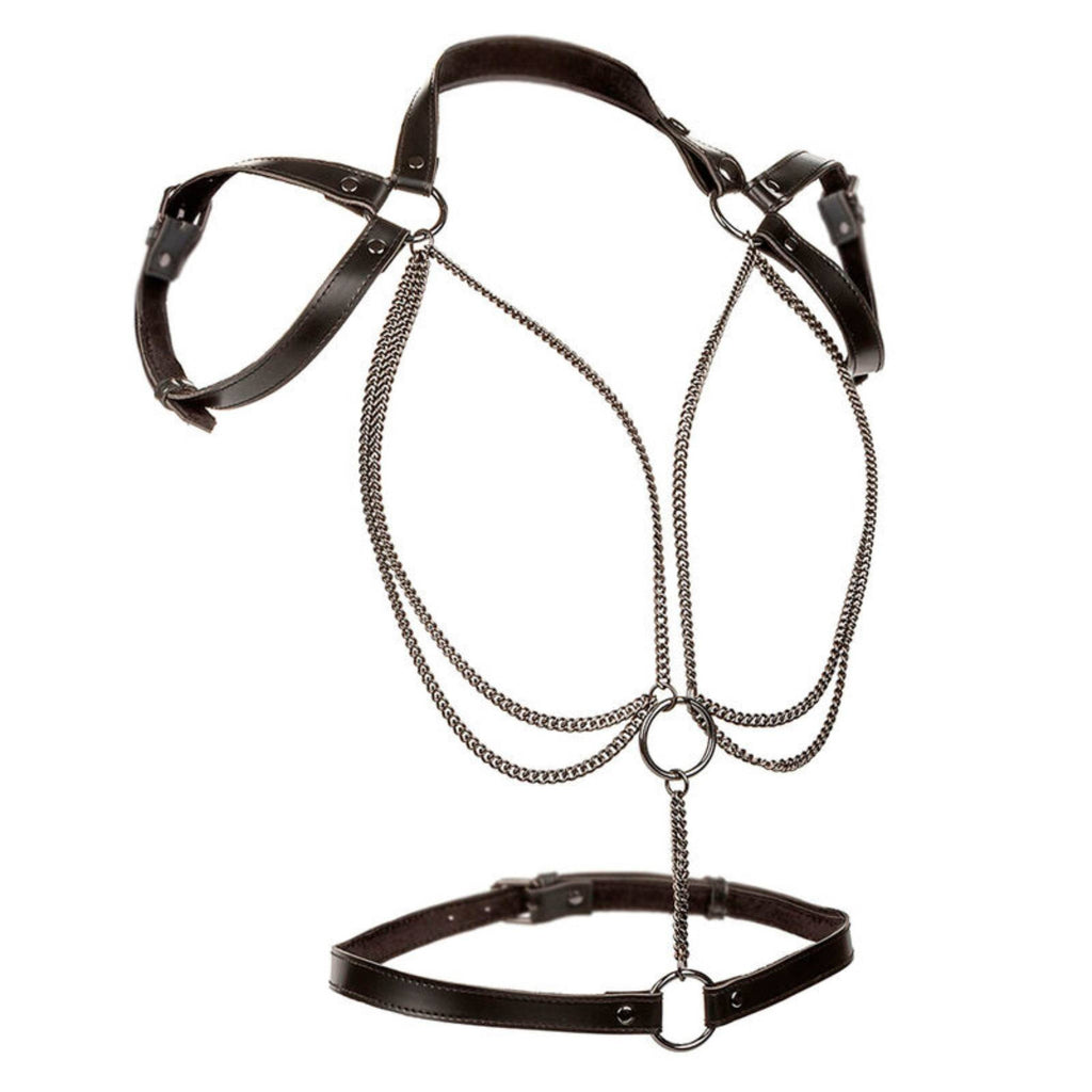 CALEXOTICS EUPHORIA MULTI CHAIN NECK HARNESS
