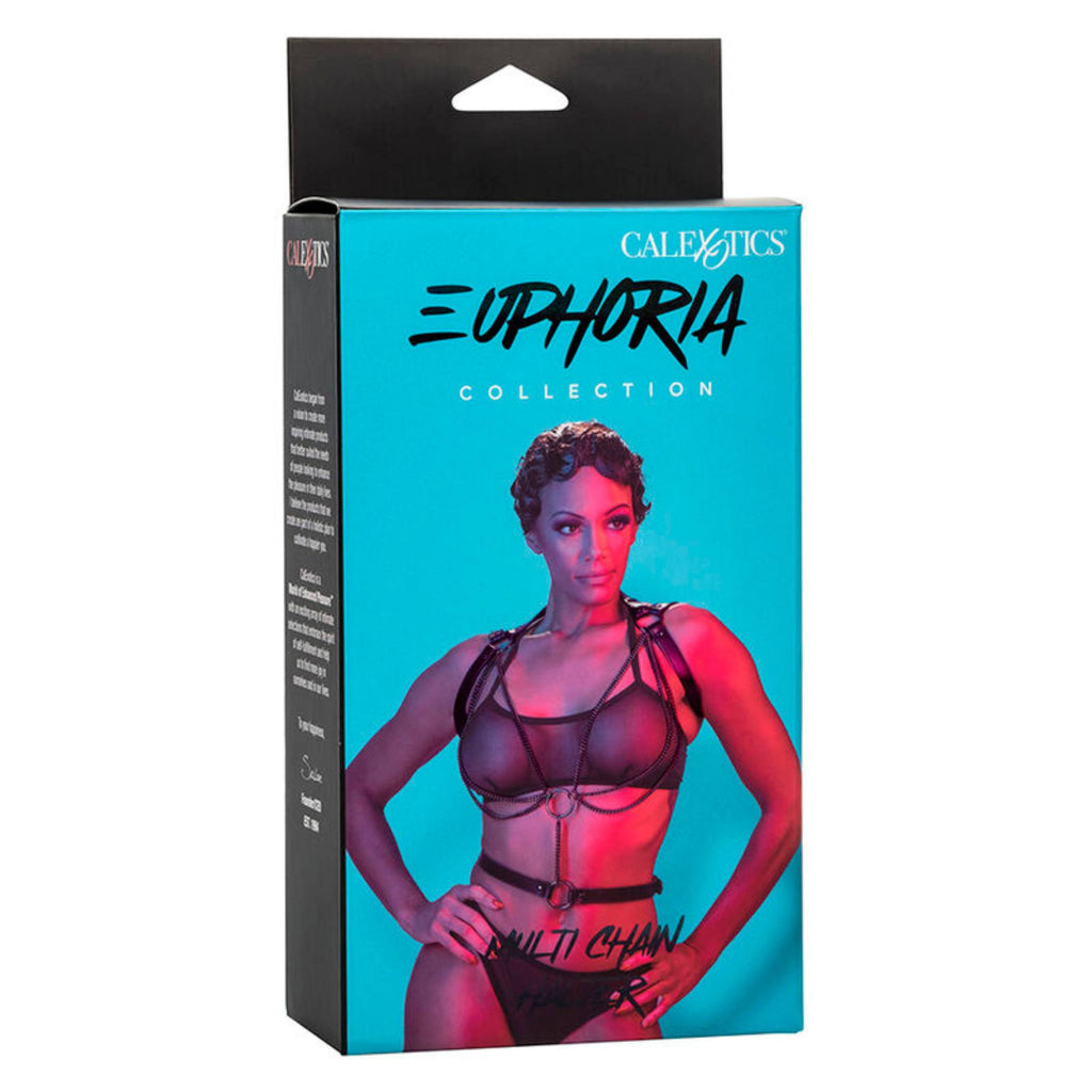 CALEXOTICS EUPHORIA MULTI CHAIN NECK HARNESS