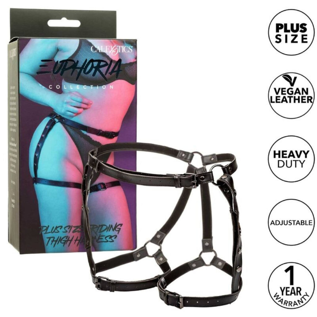 CALEXOTICS EUPHORIA PLUS SIZE OBERSCHENKEL-HARNESS