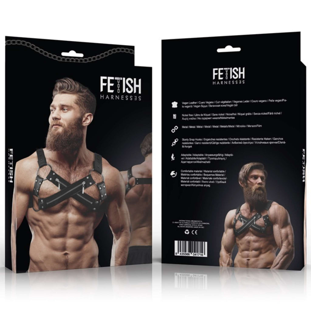 FETISH SUBMISSIVE ATTITUDE NEOPREN BRUSTGURT