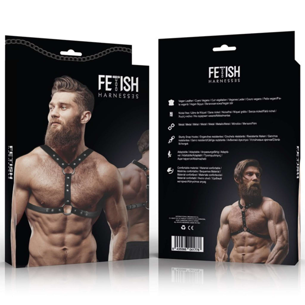 FETISH SUBMISSIVE ATTITUDE SUPPORT HARNESS MIT NIETEN