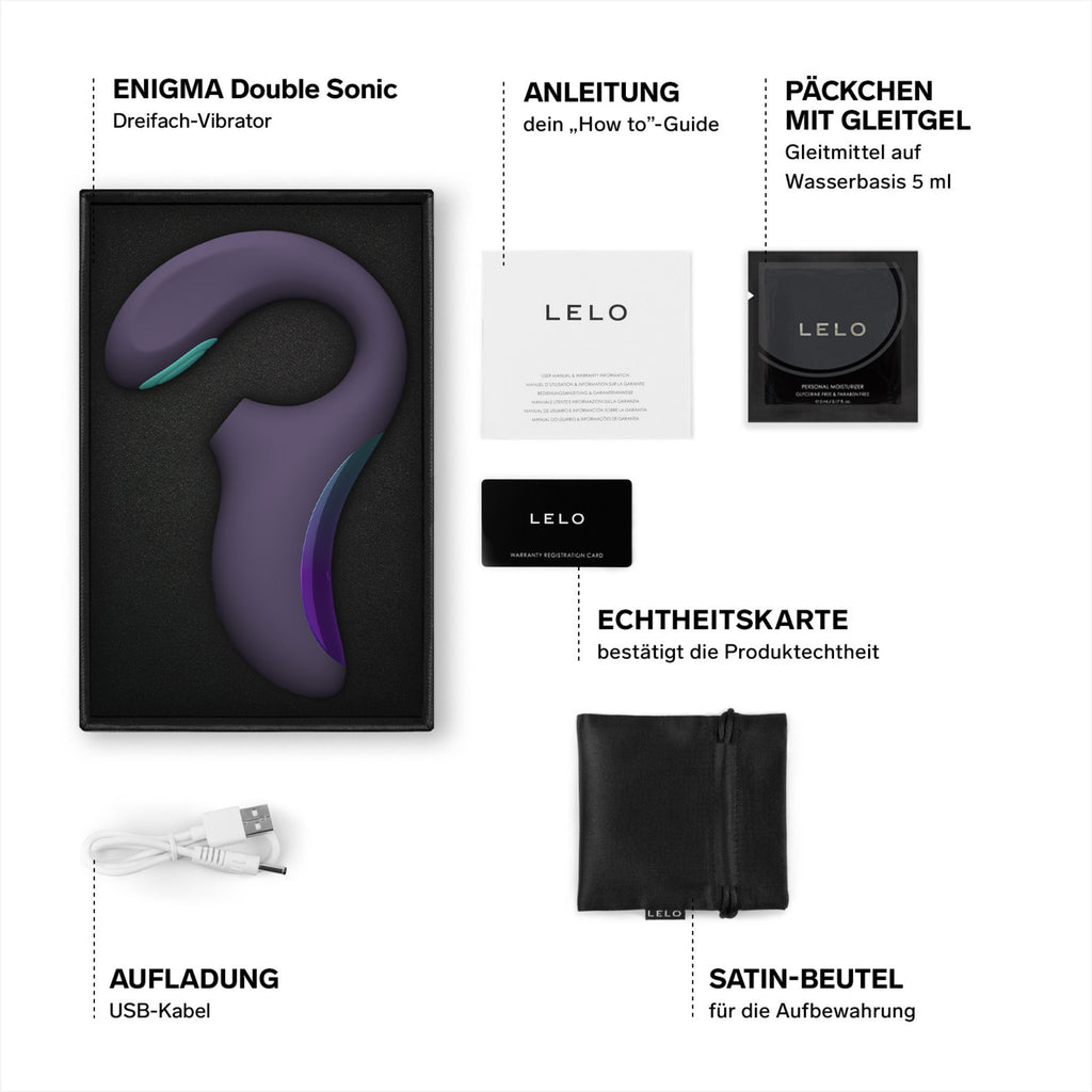 LELO ENIGMA DOUBLE SONIC