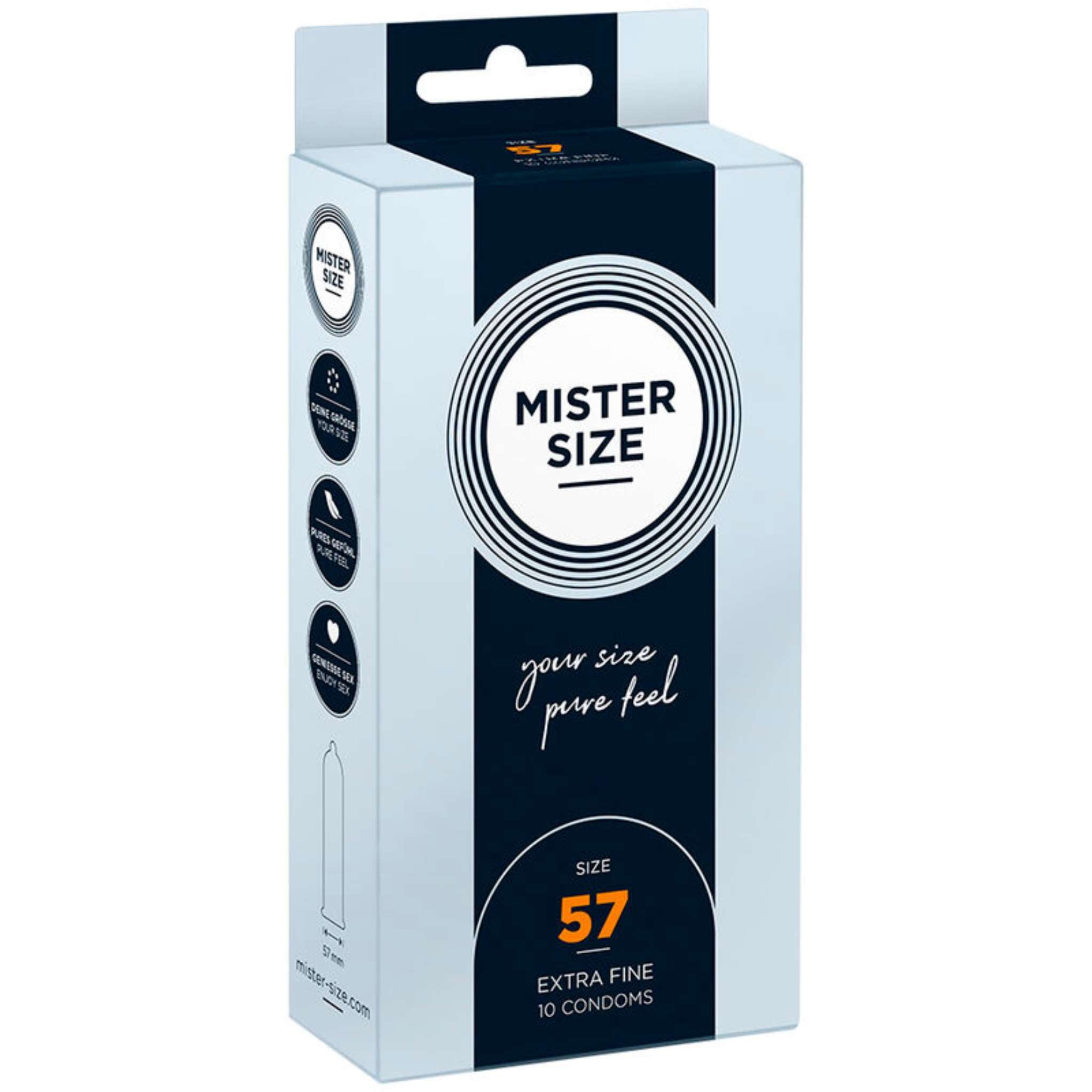 MISTER SIZE KONDOM L 57 MM (10 Stk.)