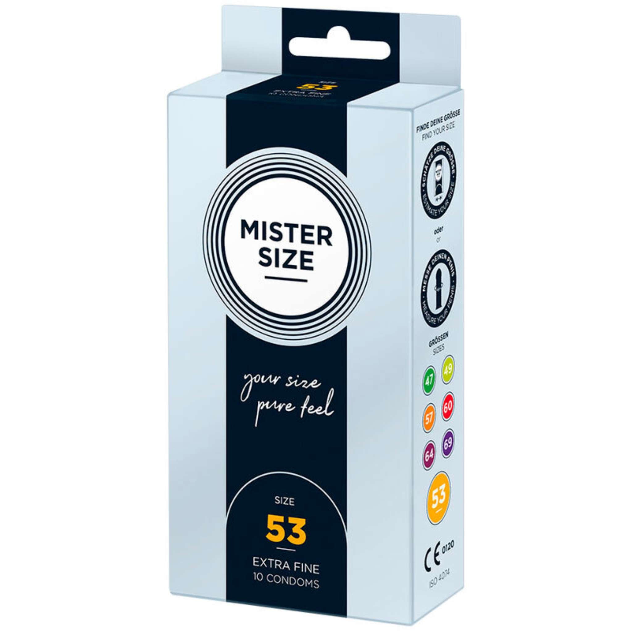 MISTER SIZE KONDOM M 53 MM (10 Stk.)