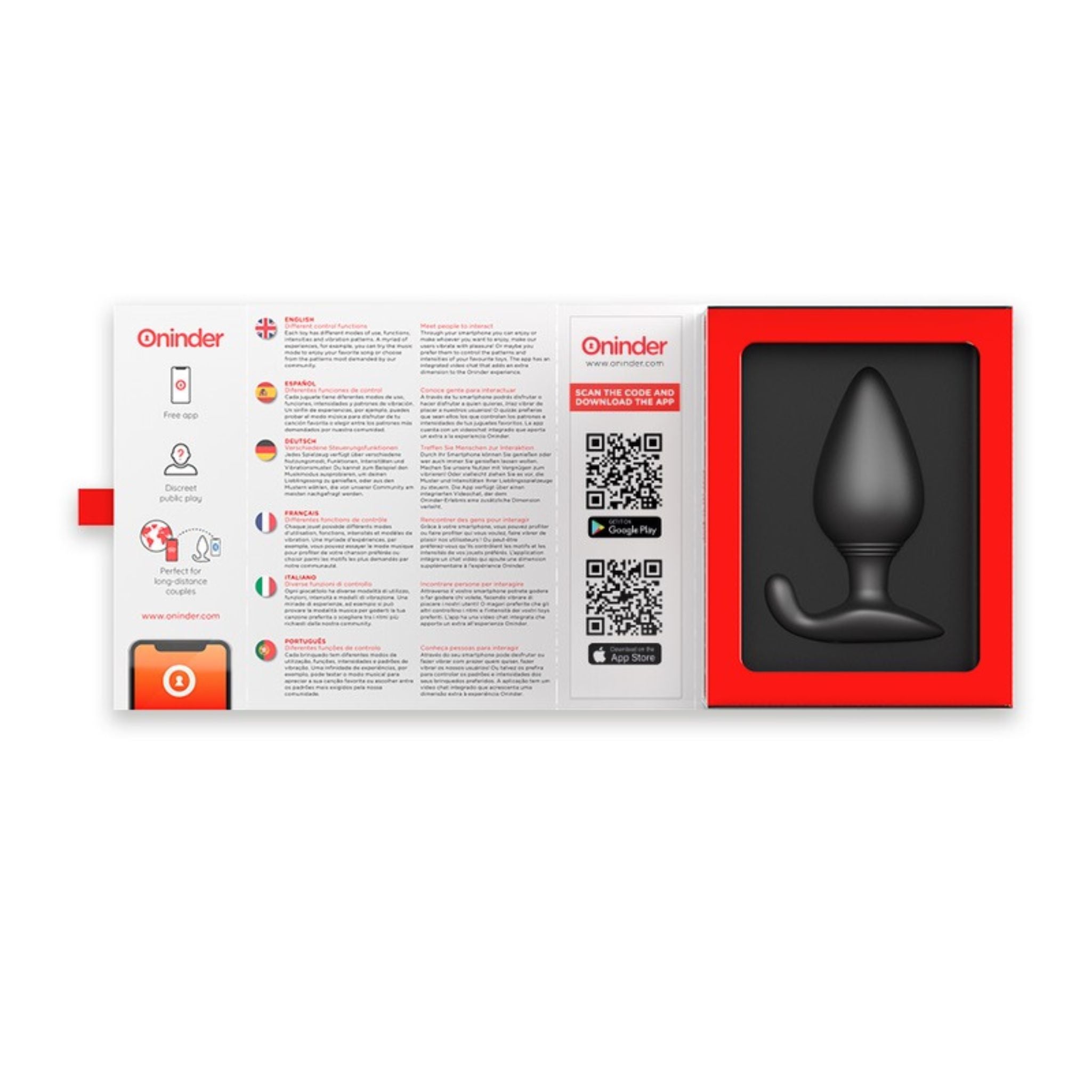 ONINDER RIO VIBRIERENDER ANALPLUG