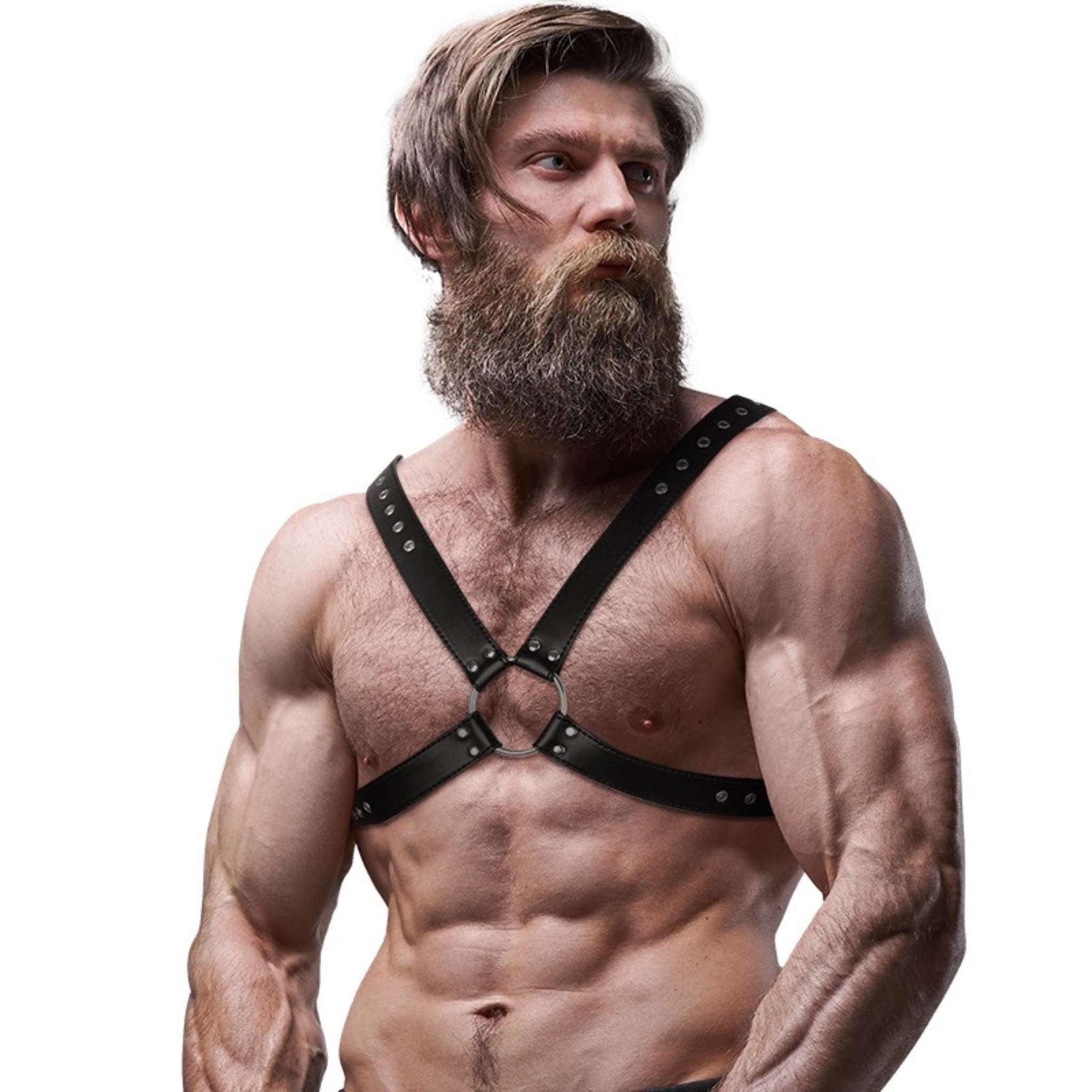 FETISH SUBMISSIVE ATTITUDE BRUST HARNESS