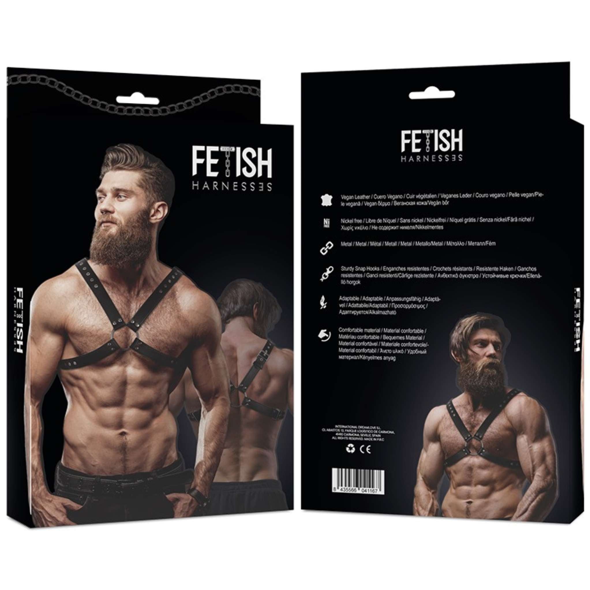 FETISH SUBMISSIVE ATTITUDE BRUST HARNESS