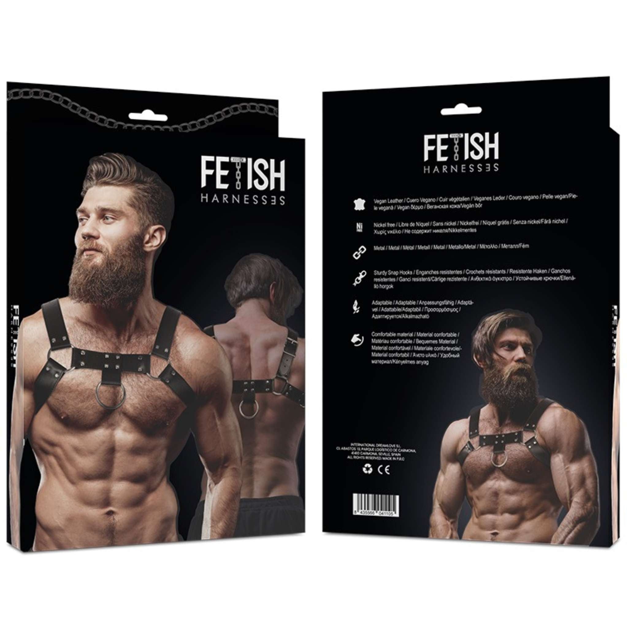 FETISH SUBMISSIVE ATTITUDE BRUSTHARNESS